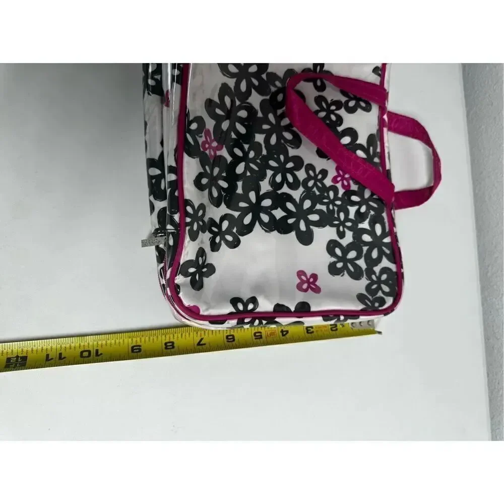 Modella Makeup Toiletry Case Pink Black Travel Case Organizer